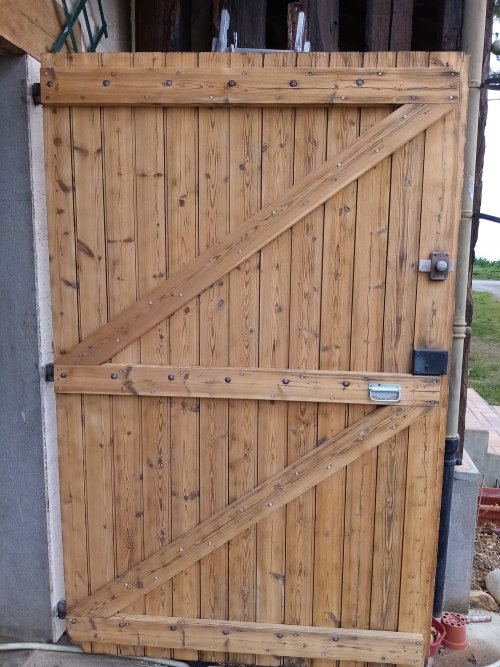 Décapage portail